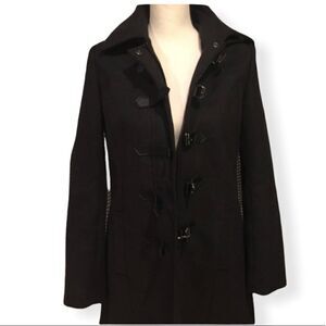 Forever 21 Hooded Toggle Coat